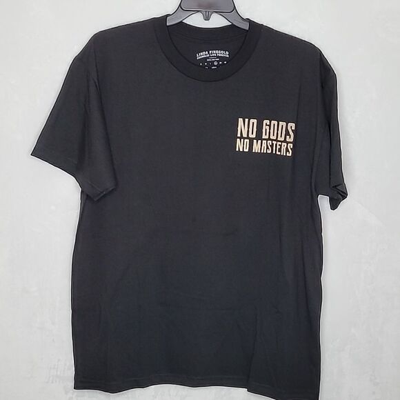 Linda Finegold No Gods No Masters T Shirt Size XL - Picture 2 of 4
